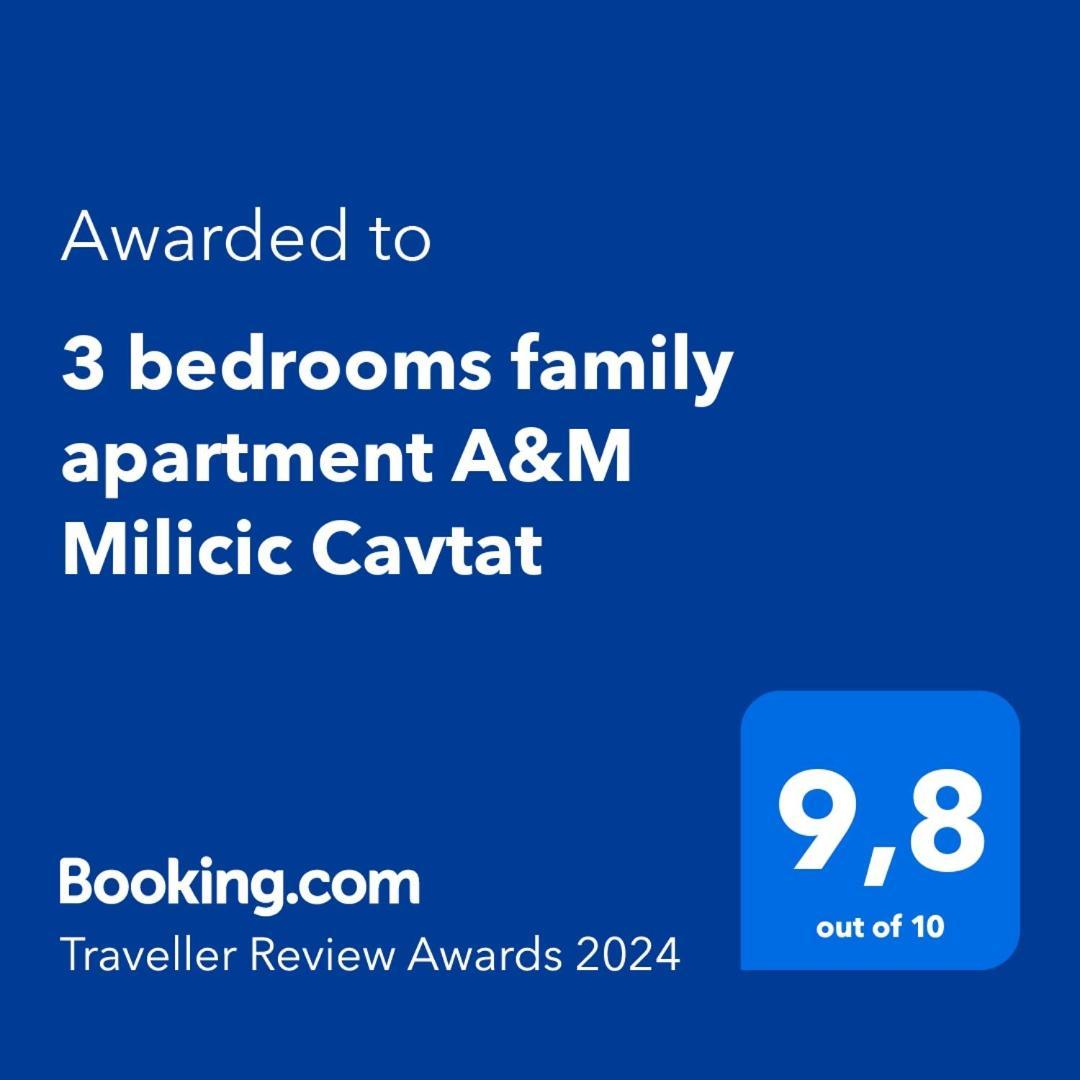 A&M Cavtat Family Apartment - 3 Bedrooms And Free Parking Εξωτερικό φωτογραφία
